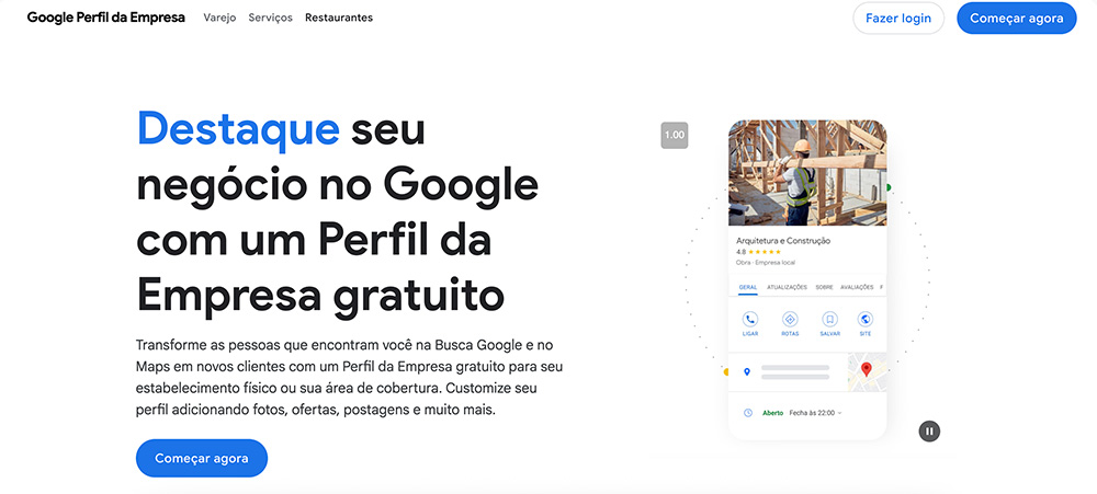 google meu negócio